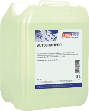 Автохимия EUROLUB Autoshampoo (Концентрированный автошампунь 1:250), 5л