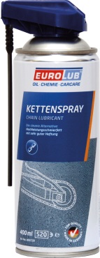 Автохимия EUROLUB Chain Spray (Смазка для цепей), 0,4л