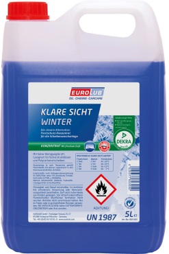 Автохимия EUROLUB KLARE SICHT WINTER(Концентрат зимнего омывателя -80 °С)