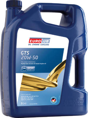 Моторное масло EUROLUB GTS 20W/50 (минеральное)
