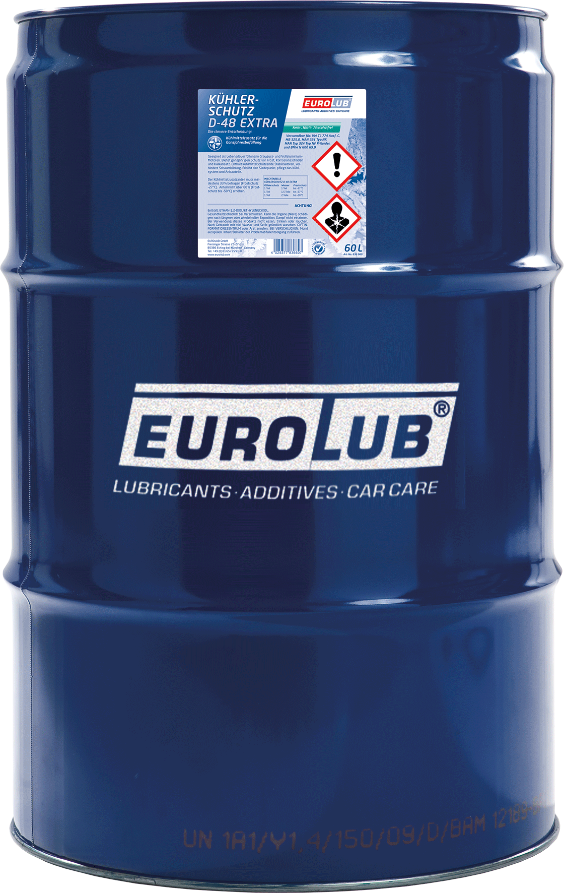Антифриз EUROLUB PROCAR Kuhlerschutz D48 Extra